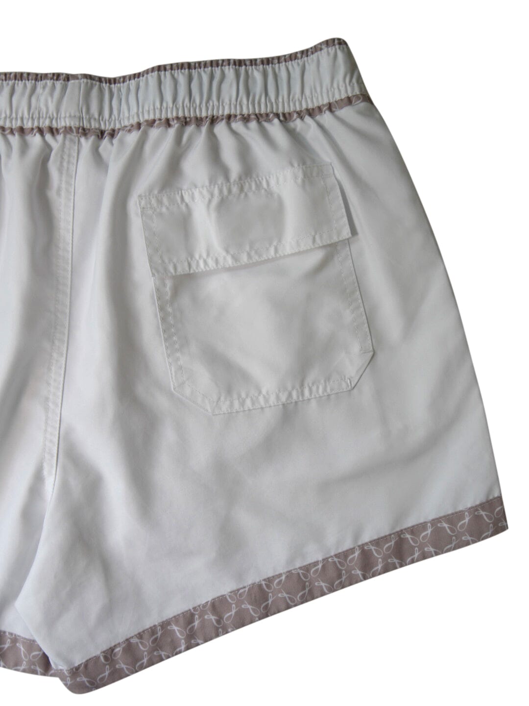Bianco Signature Logo Euro Swim Trunks-7