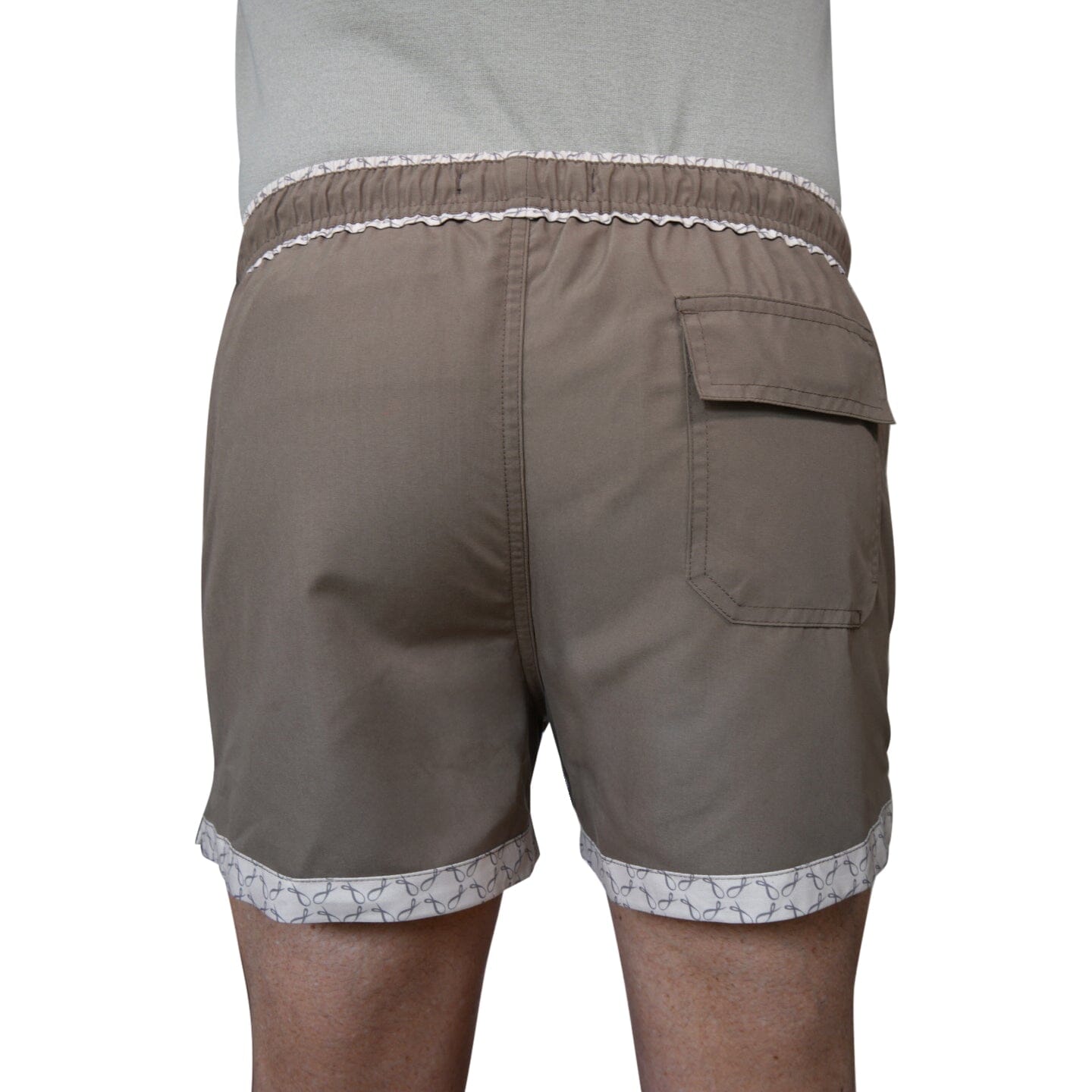 Caffe Signature Logo Euro Swim Trunks-10