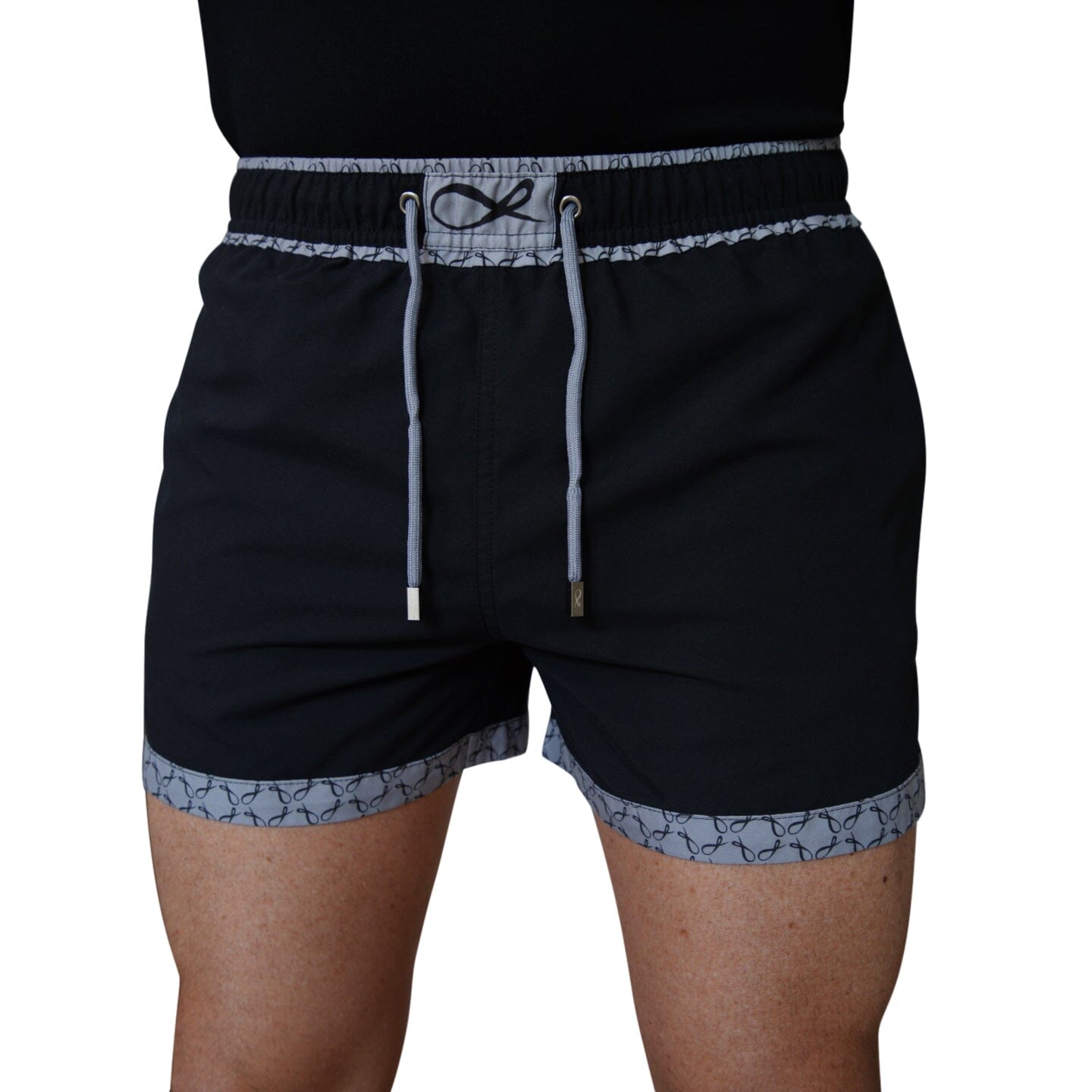 Nero Signature Logo Euro Swim Trunks