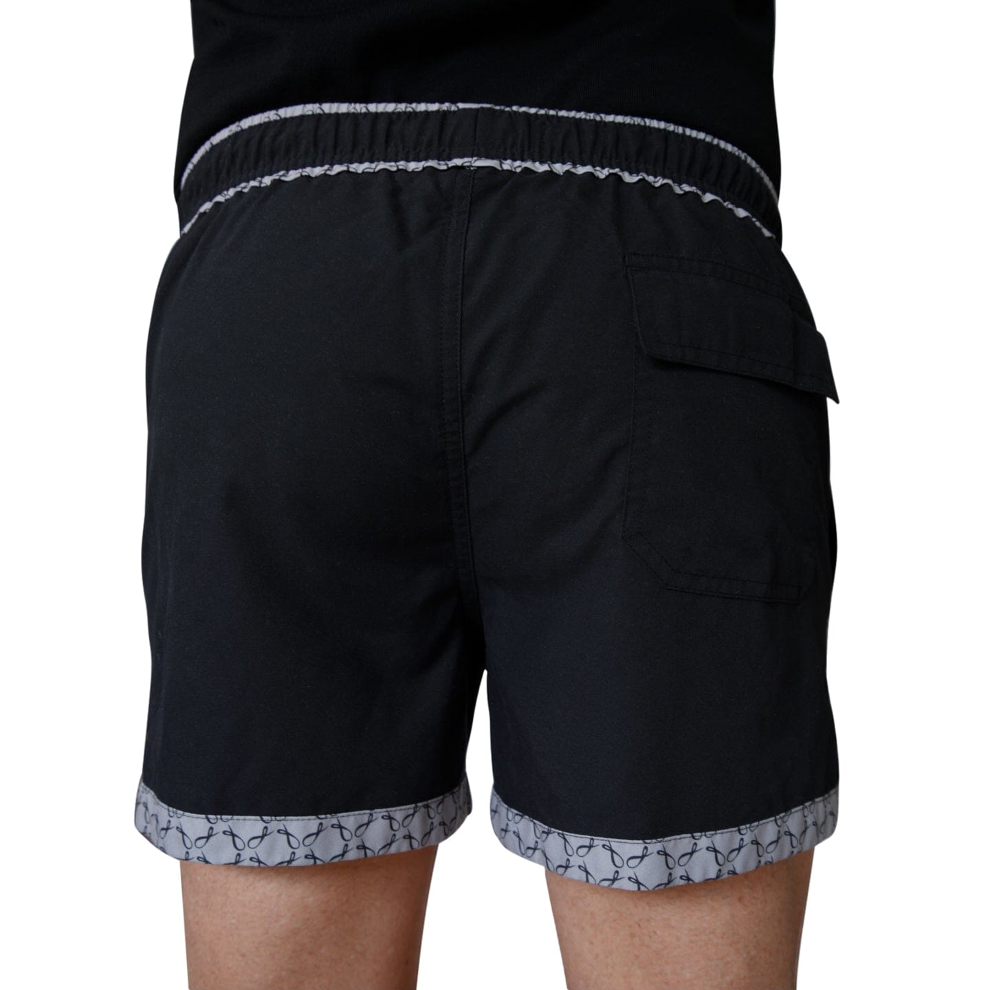 Nero Signature Logo Euro Swim Trunks-9