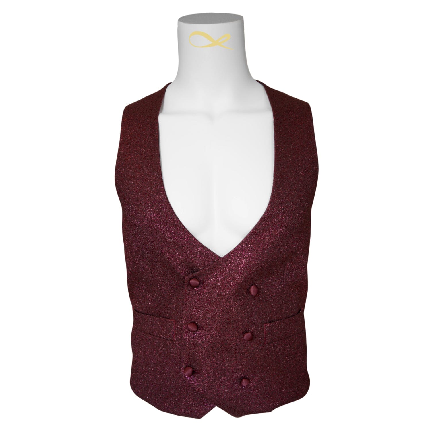 Scarlet Lustro Naked Double Breasted Waistcoat-3