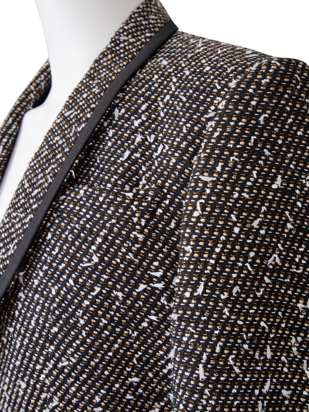 Tourmaline Boucle Smoking Jacket-5
