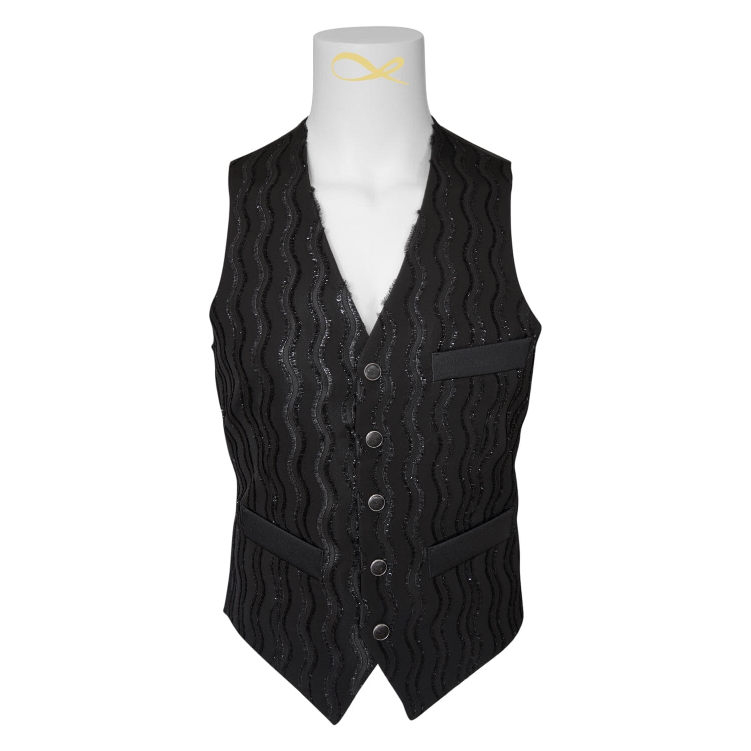Rippled Inox Ciottoli Waistcoat-3