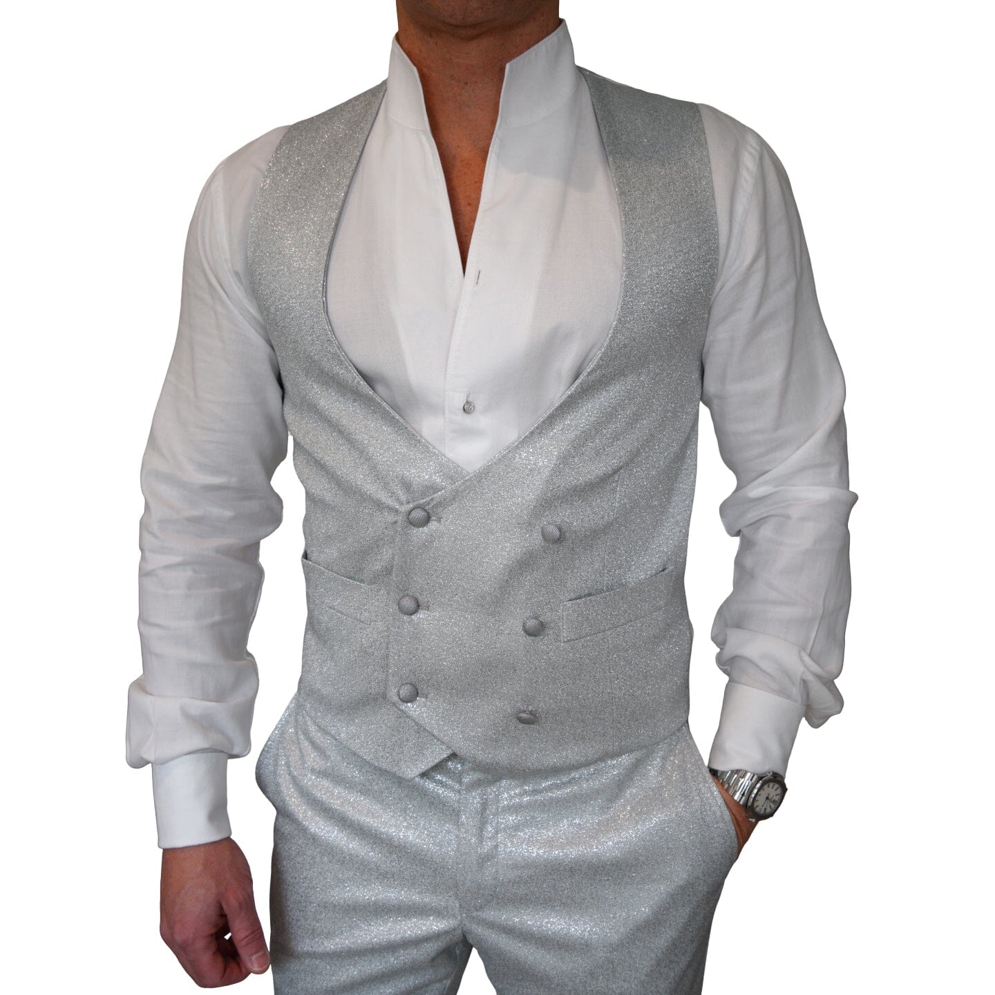 Palladium Lustro Naked Double Breasted Waistcoat