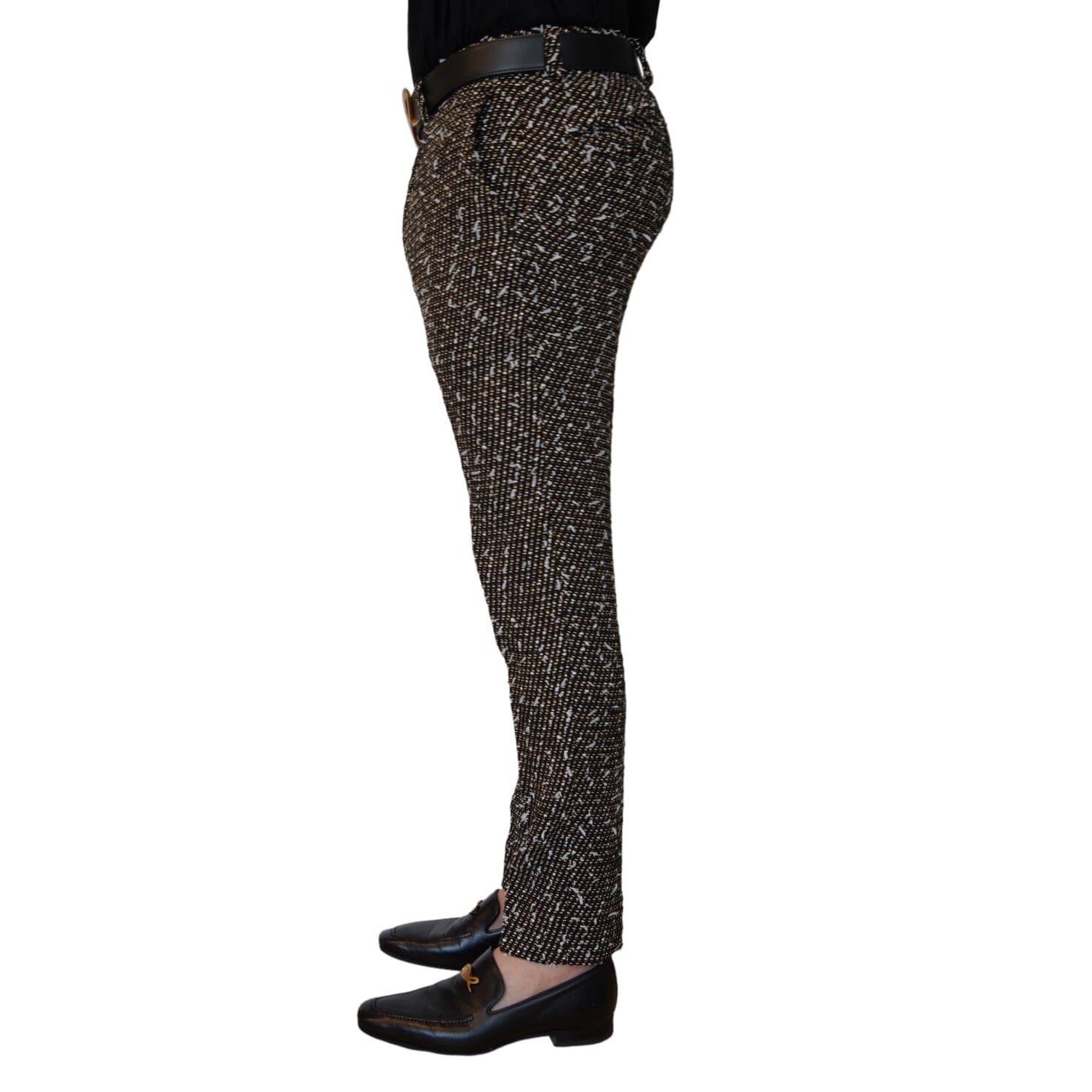 Tourmaline Boucle Trousers-3