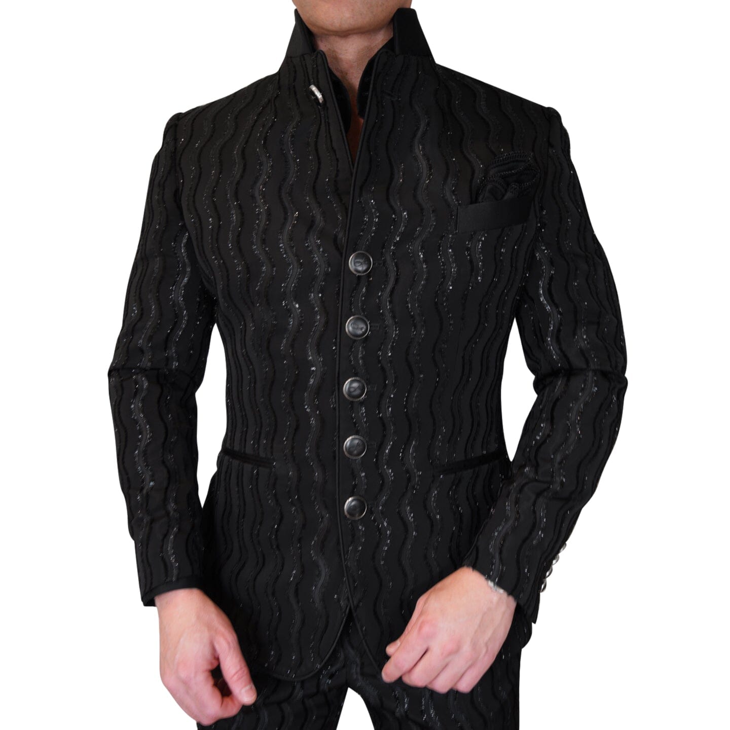 Rippled Inox Mandani Jacket