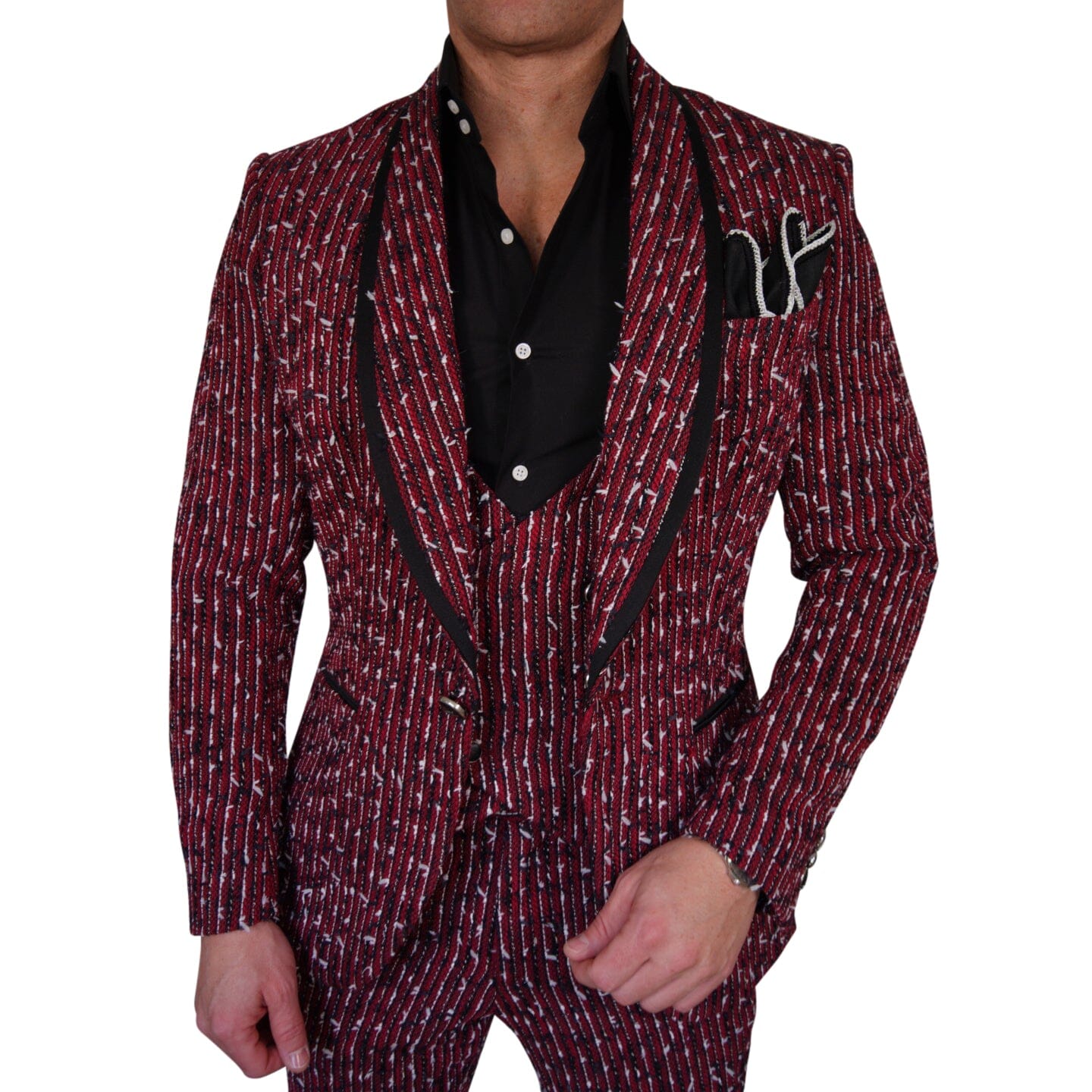 Ruby Boucle Smoking Jacket