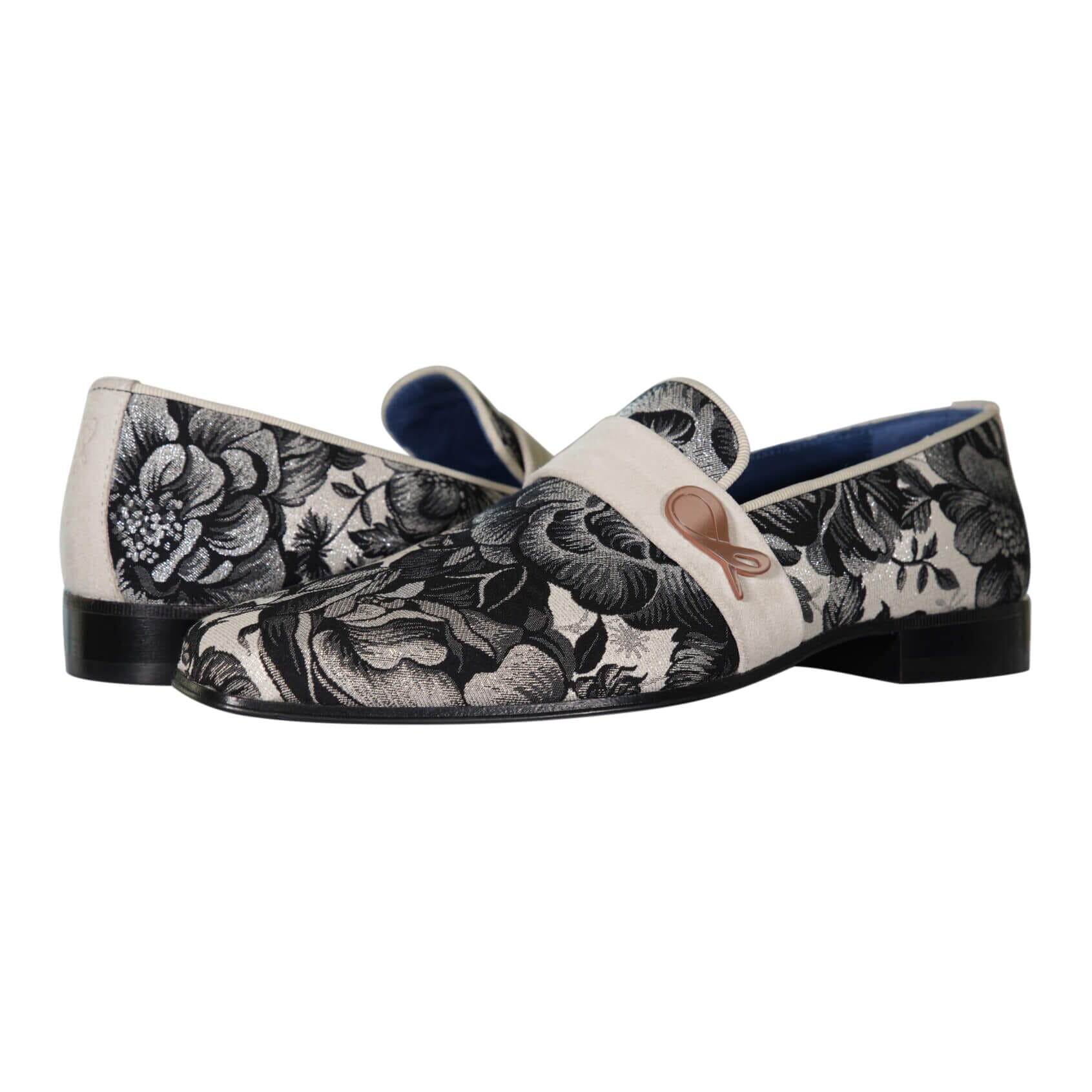 Bianco Rosa Rose Gold Loafer-3
