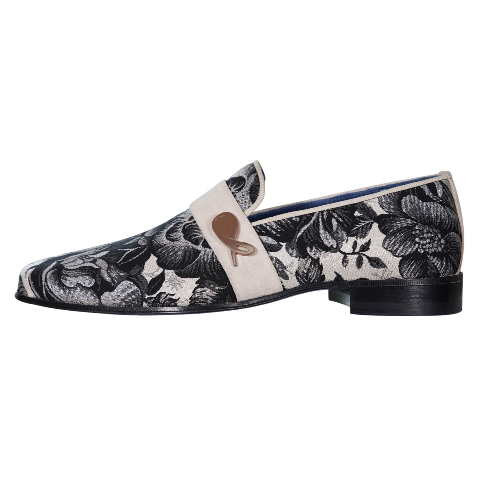 Bianco Rosa Rose Gold Loafer-5