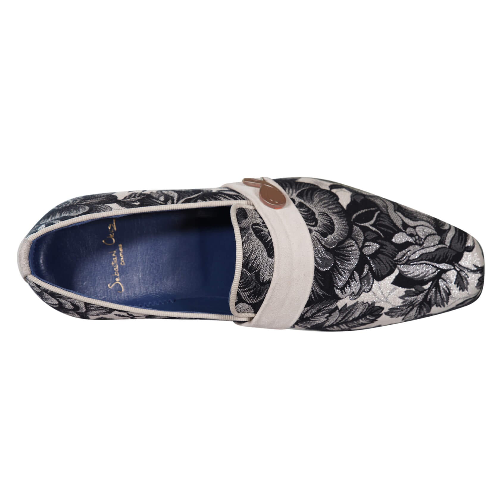 Bianco Rosa Rose Gold Loafer-6