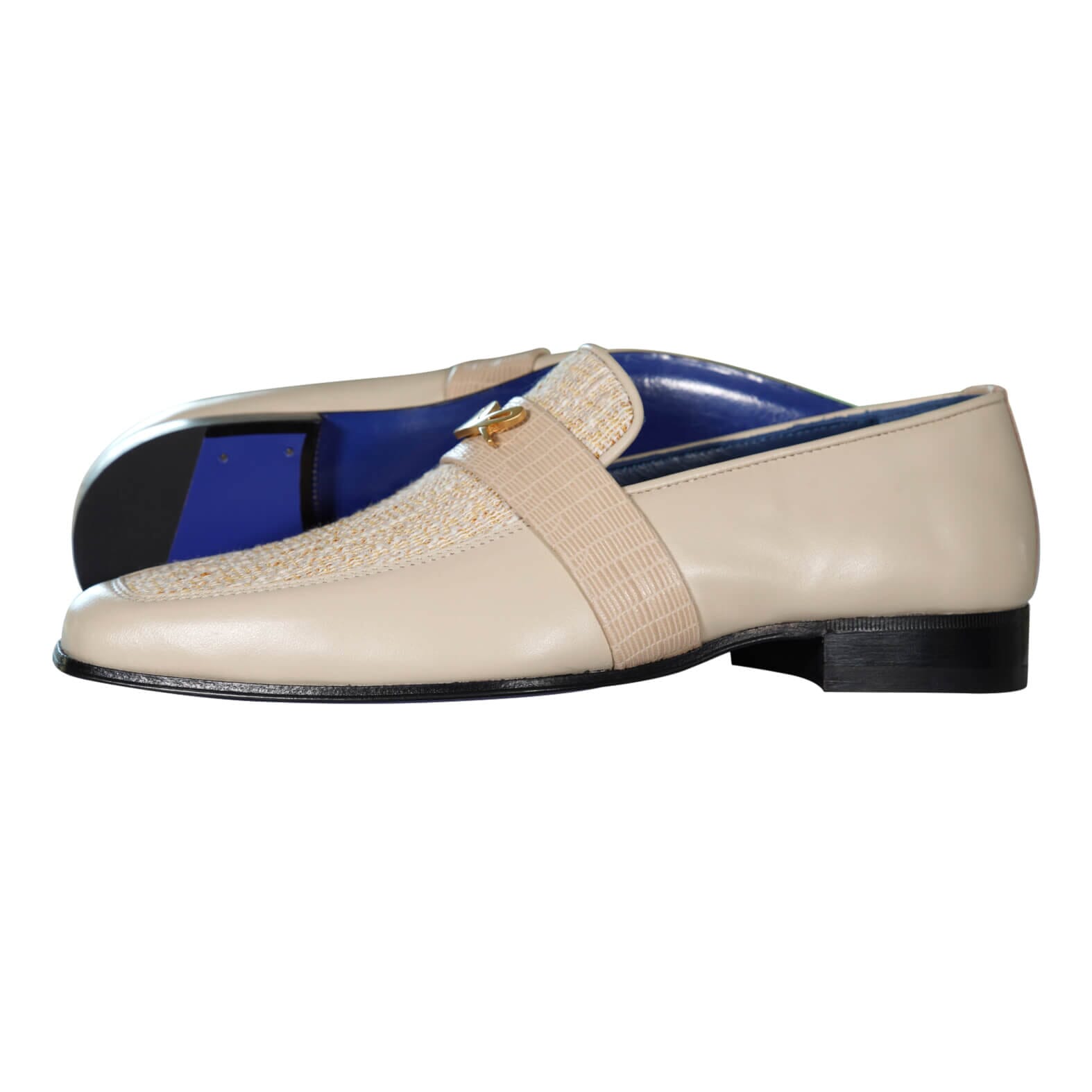 Golden Fieno With Yellow Gold Hardware Loafer