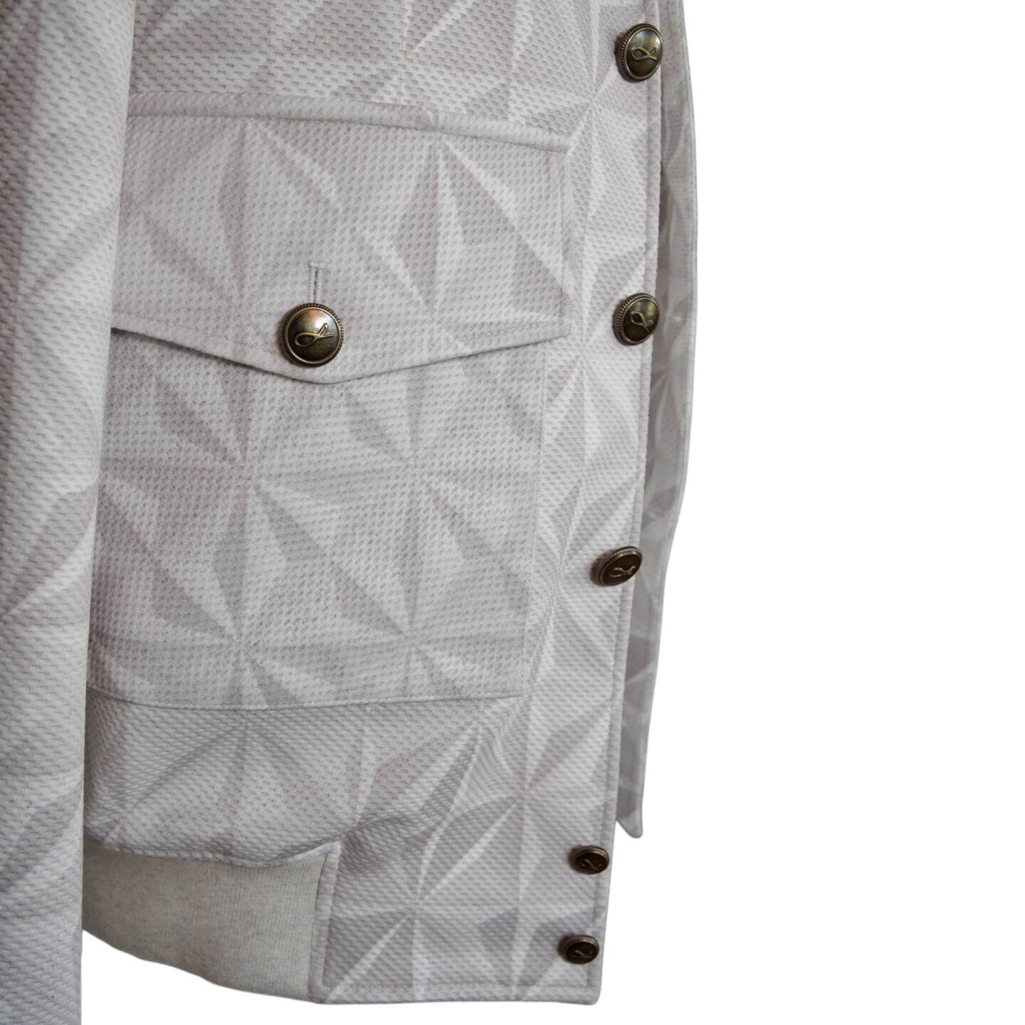 Glacier Origami Luxury Performance Bomber Jacket-6