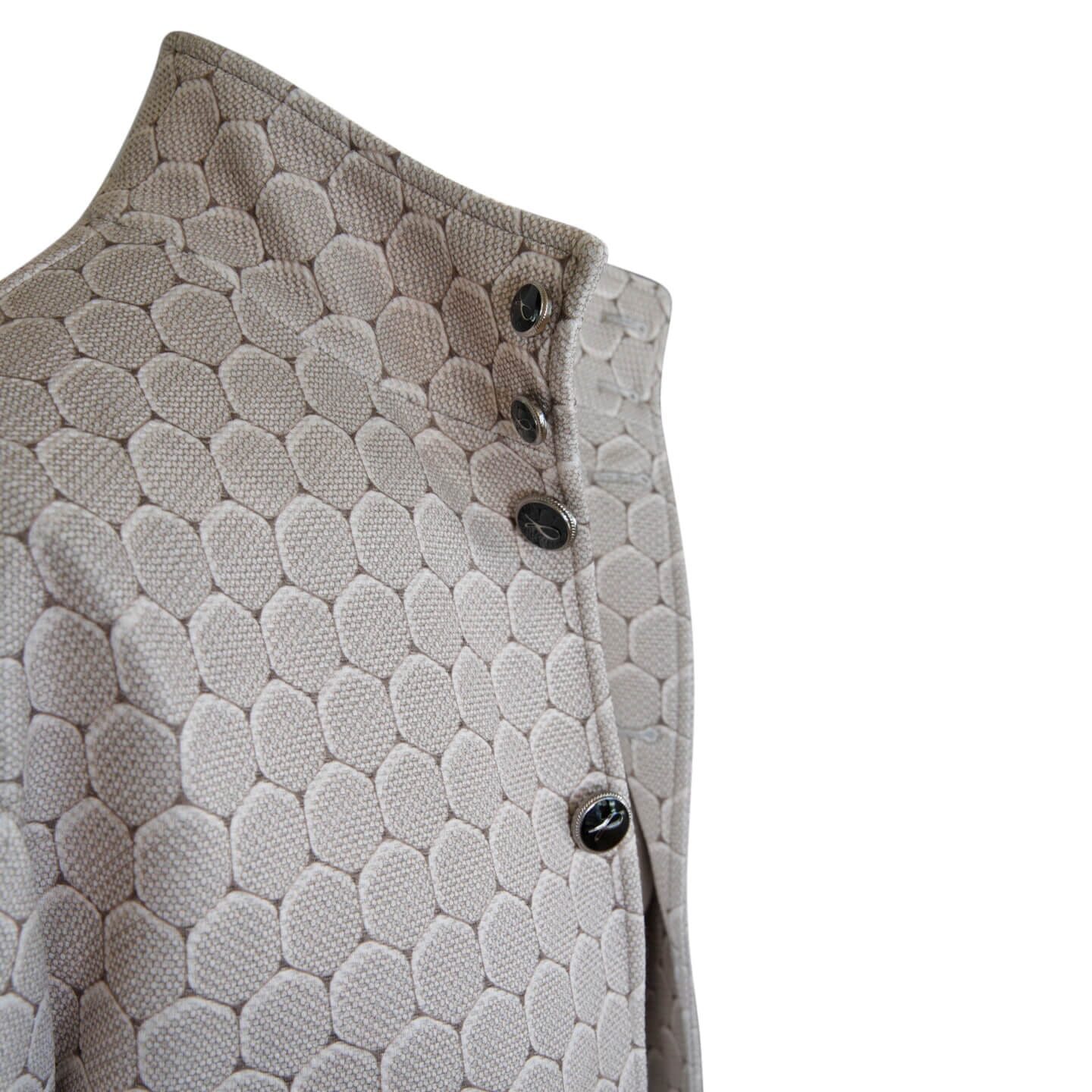 Taupe Honeycomb Luxury Performance Bomber Jacket-5