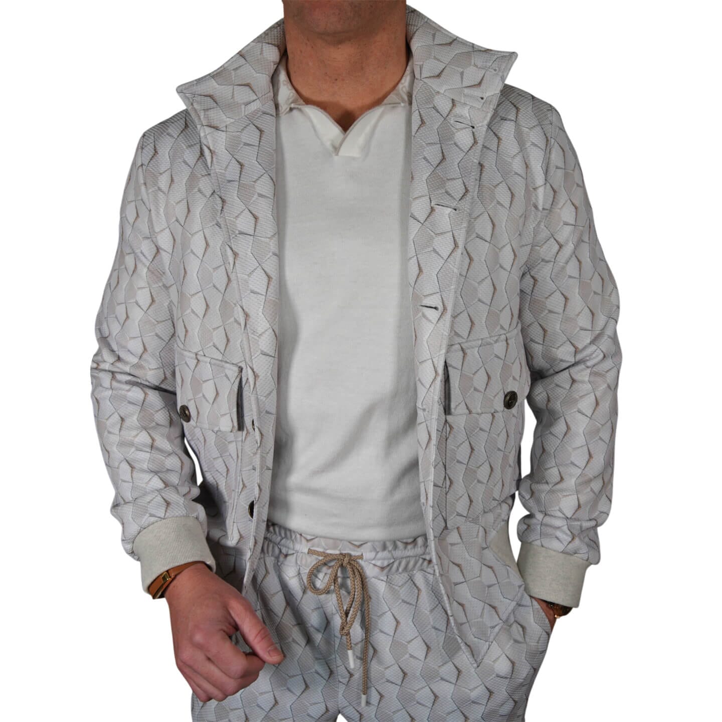 Calcolo Icebreaker Luxury Performance Bomber Jacket-3