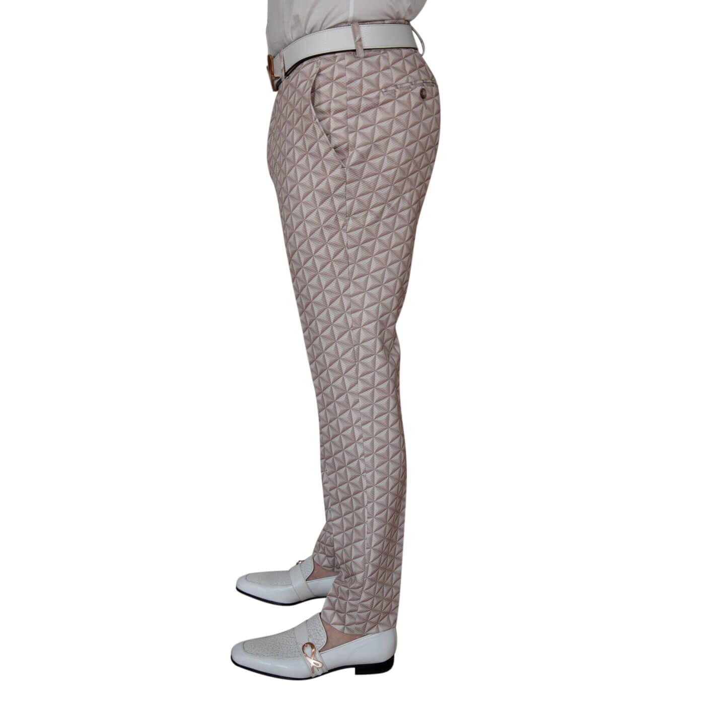 Toffee Prisma Luxury Performance Trousers-3
