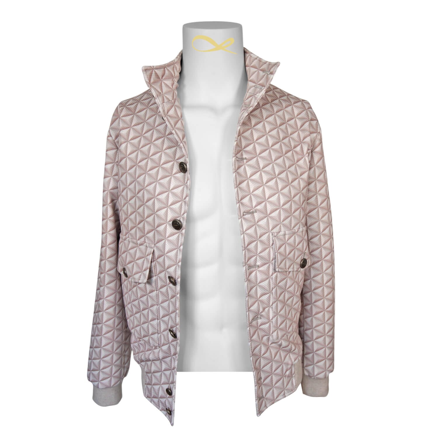 Toffee Prisma Luxury Performance Bomber Jacket-6