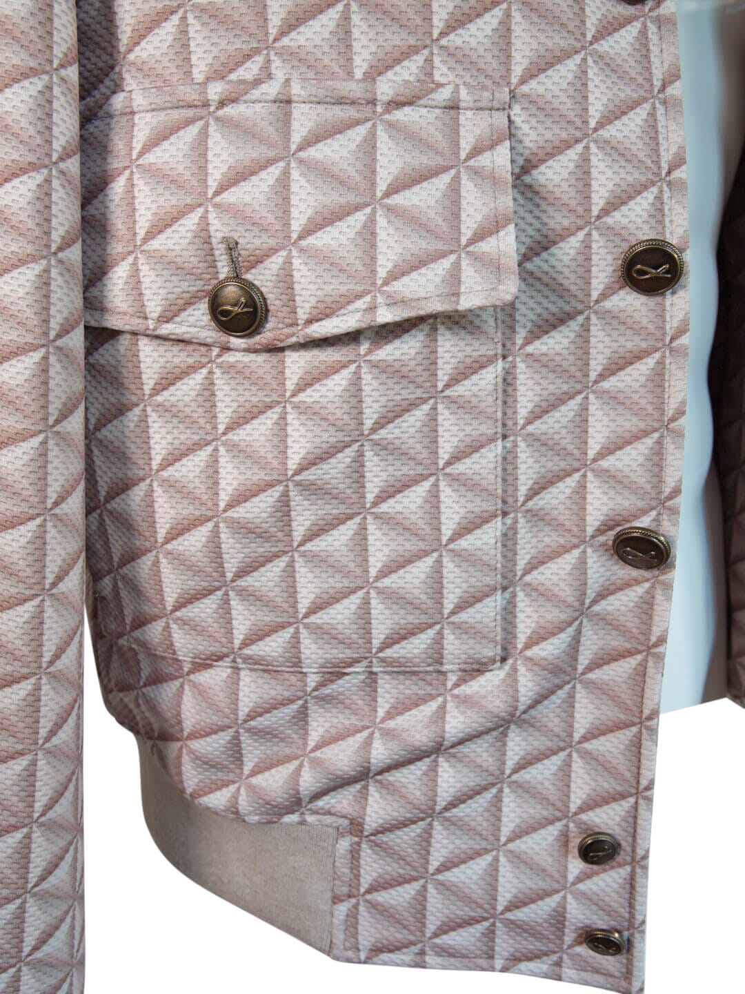 Toffee Prisma Luxury Performance Bomber Jacket-5