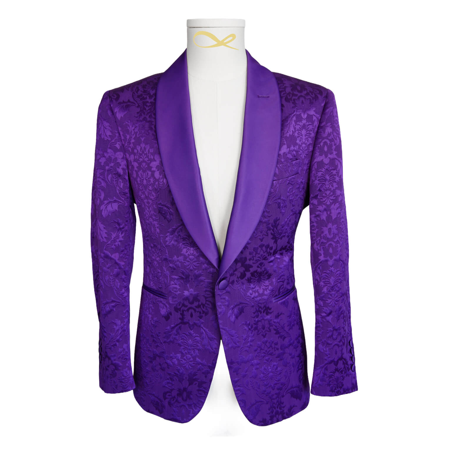 Midnight Plum Fiore Dinner Jacket-4
