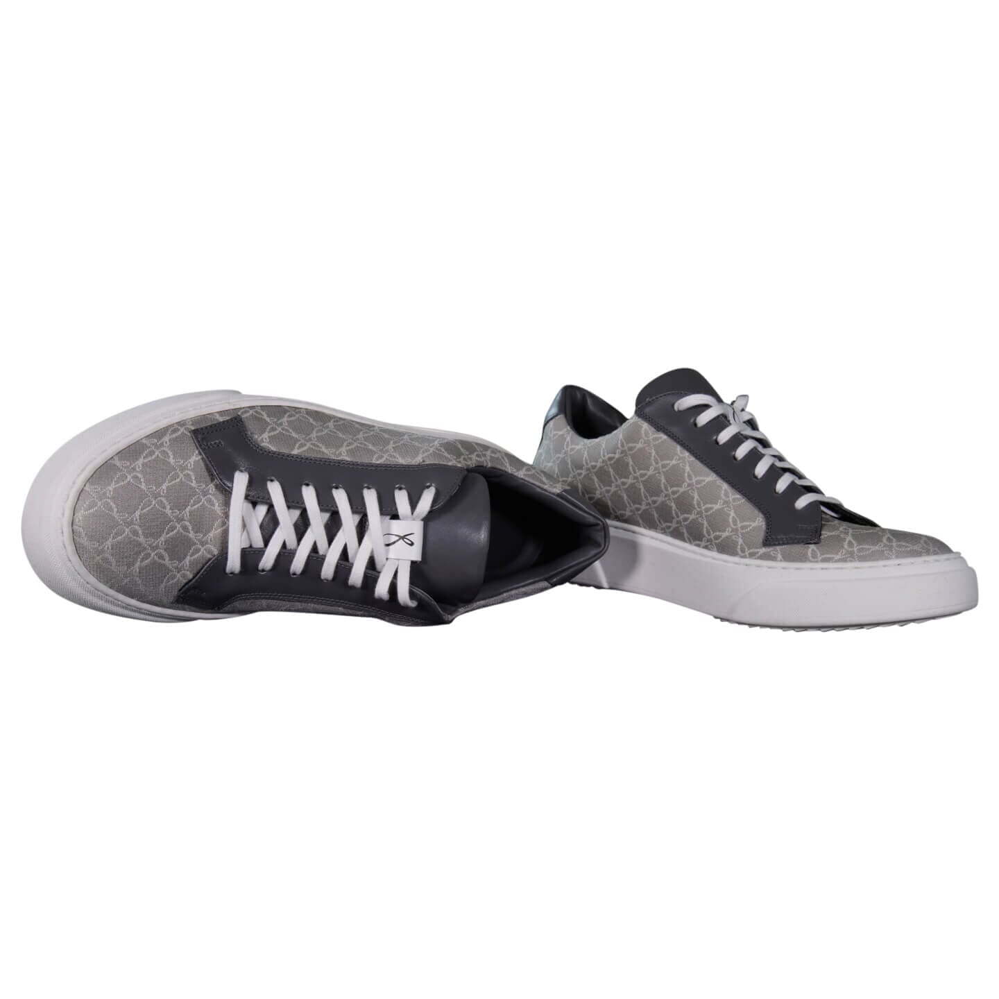 Tortora Grigio Luxury Logo Sneakers-5