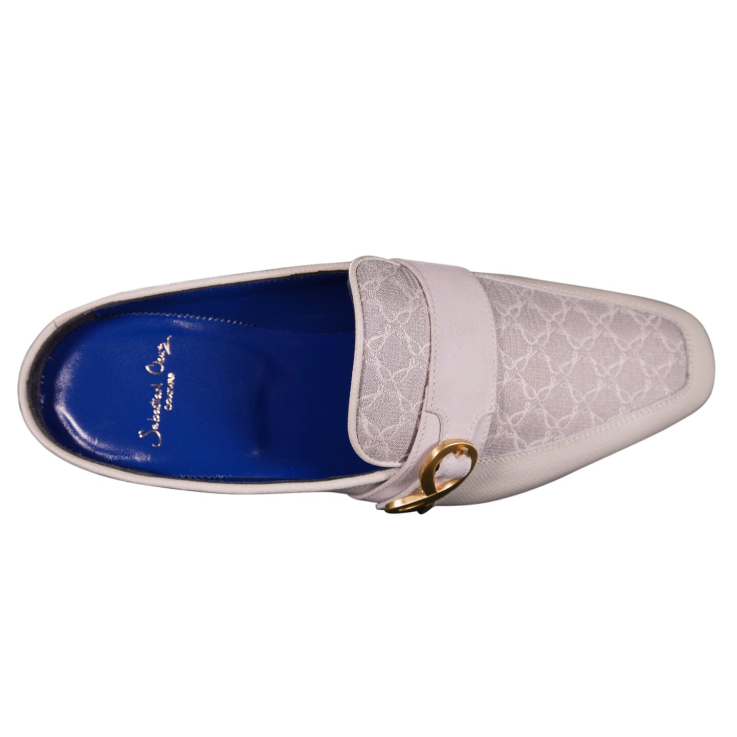 Tortora Logo With Yellow Gold Hardware Leather Slippers-6