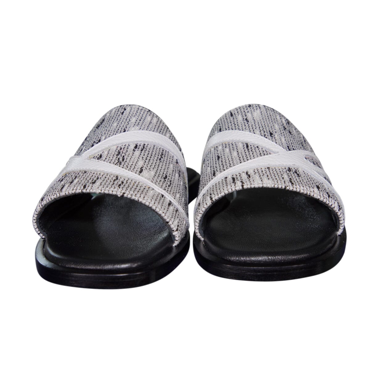 Bianco Tweed Logo Slide-5