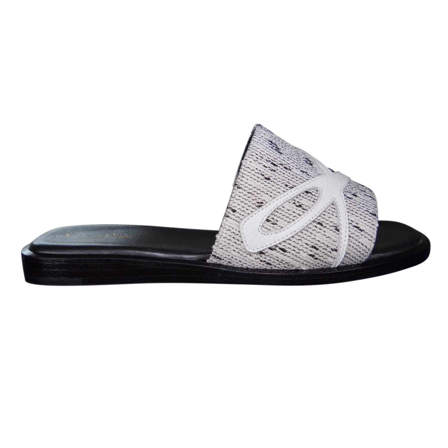 Bianco Tweed Logo Slide-8