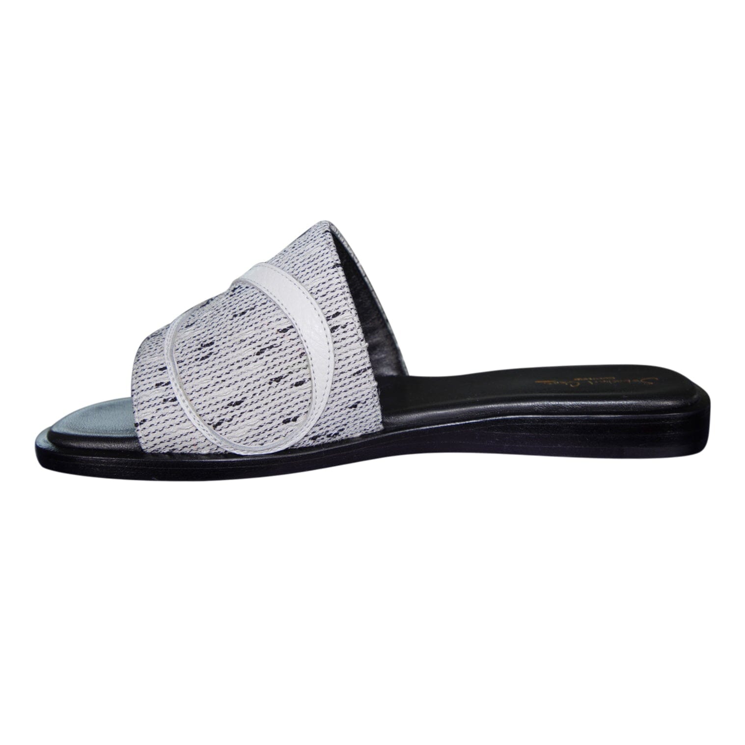 Bianco Tweed Logo Slide-10