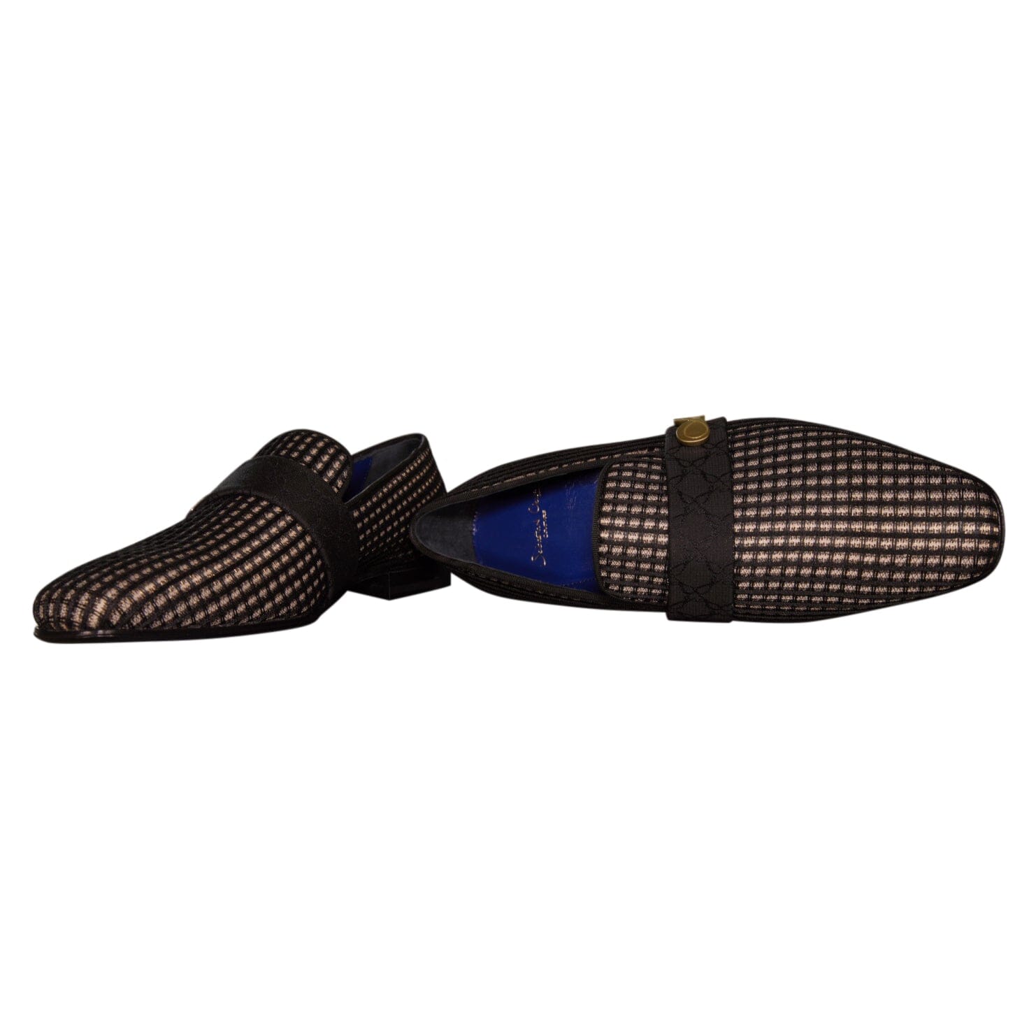 Black Oro Waffle Gold Loafer @ The Vault-10