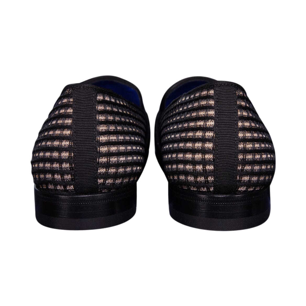 Black Oro Waffle Gold Loafer @ The Vault-7