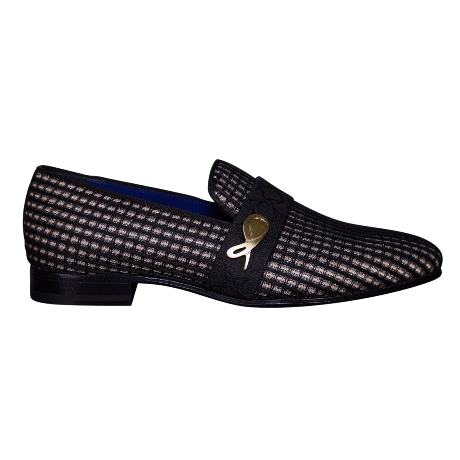 Black Oro Waffle Gold Loafer @ The Vault-6