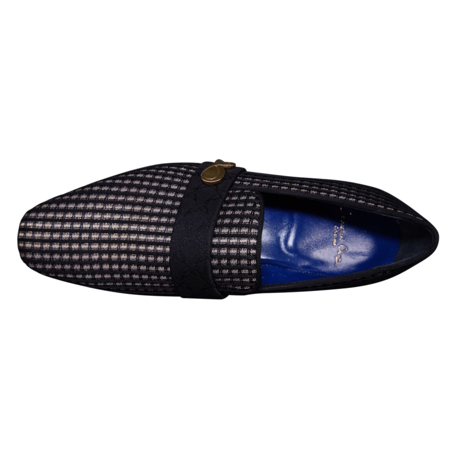 Black Oro Waffle Gold Loafer @ The Vault-9