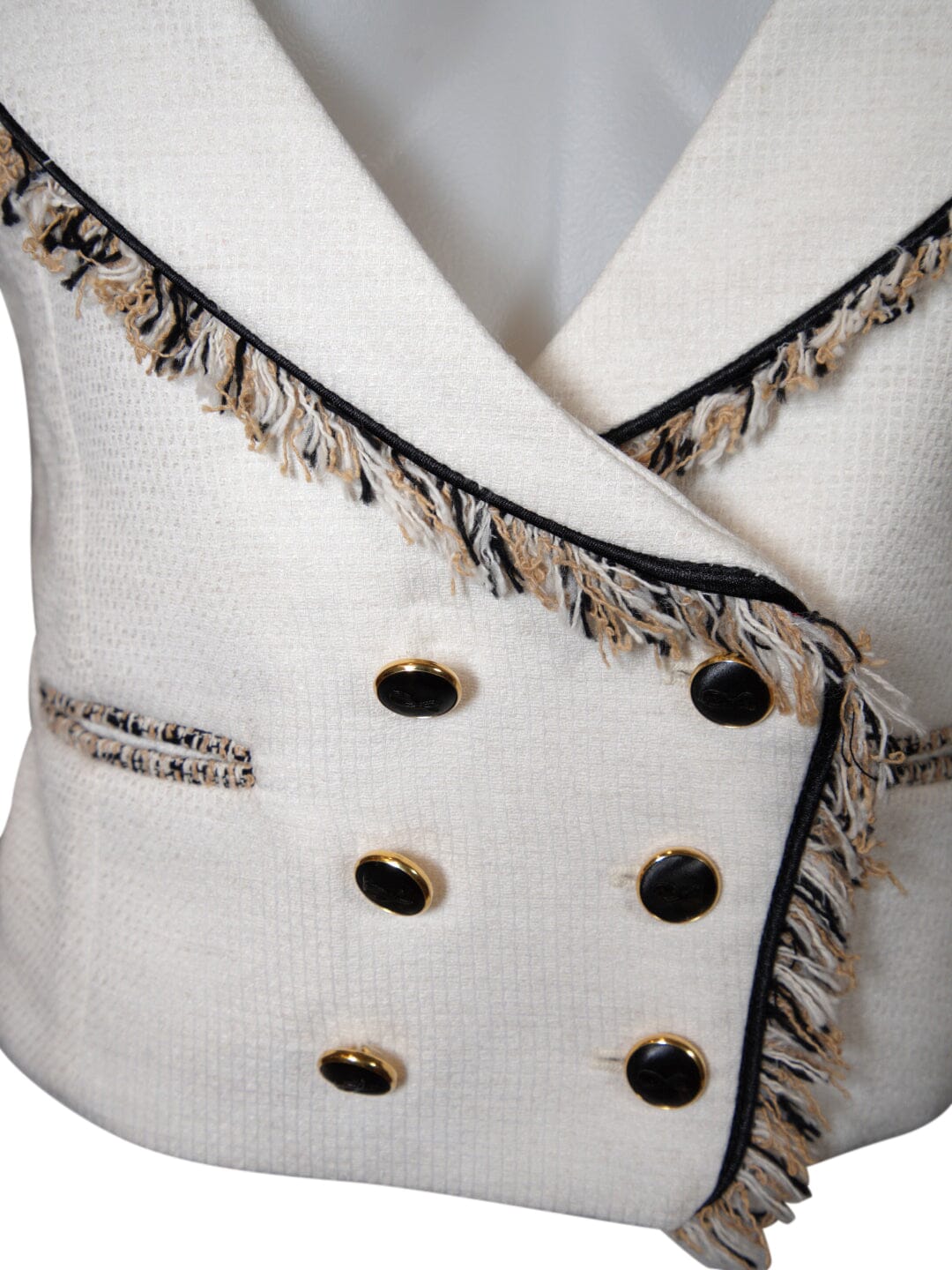 Latte D’Oro Double Breasted Waistcoat-3