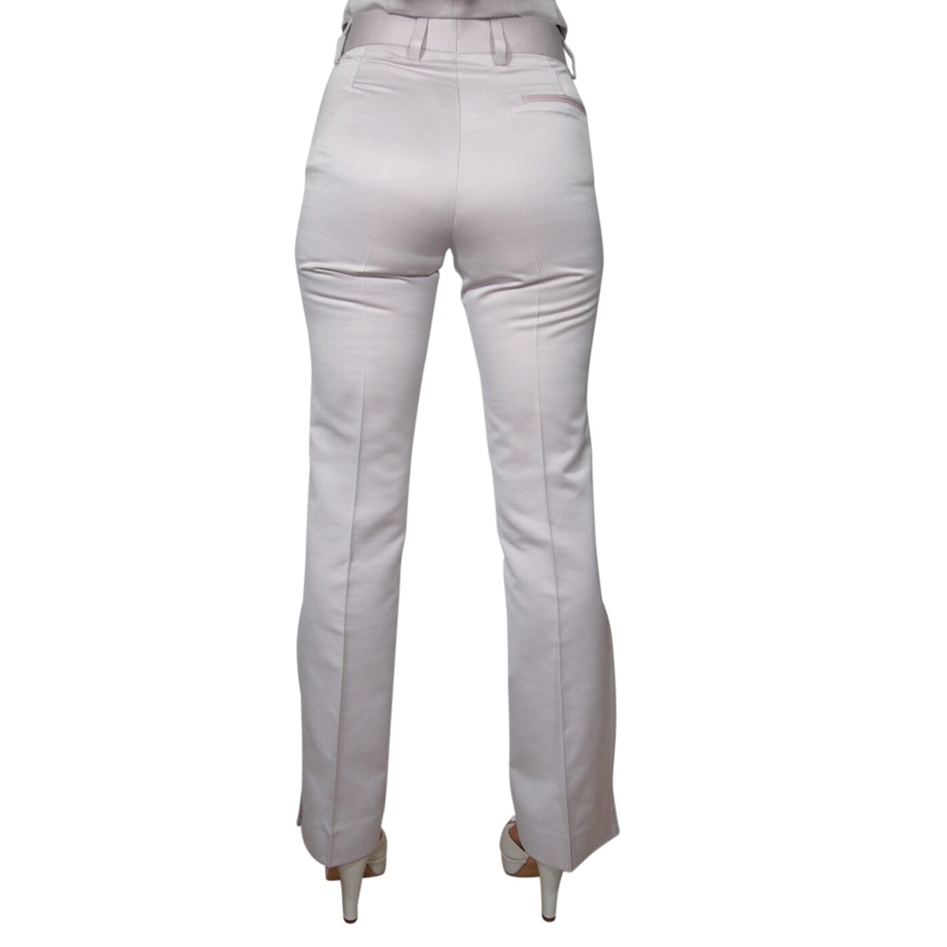 Pale Pink Retro Trousers-4