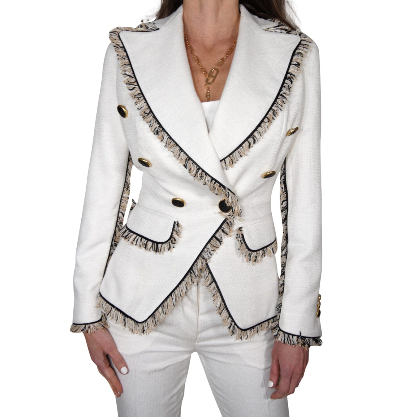 Latte D’Oro Double Breasted Jacket-3