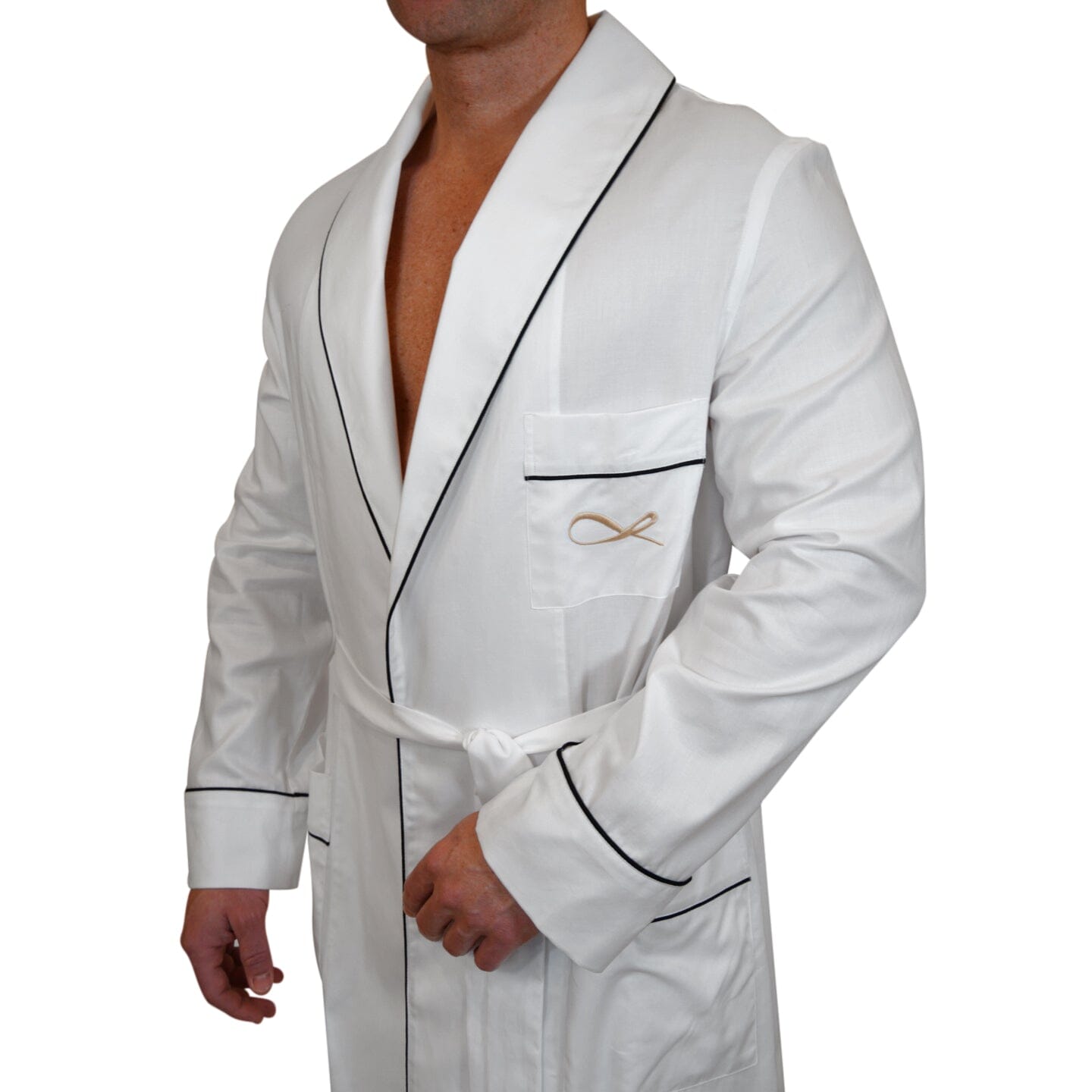 Rejuvenate Bathrobe In White-4