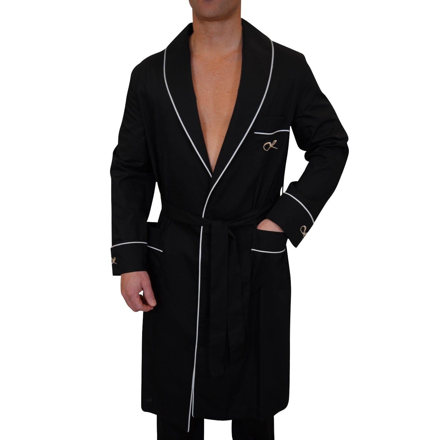 Rejuvenate Bathrobe In Black-6