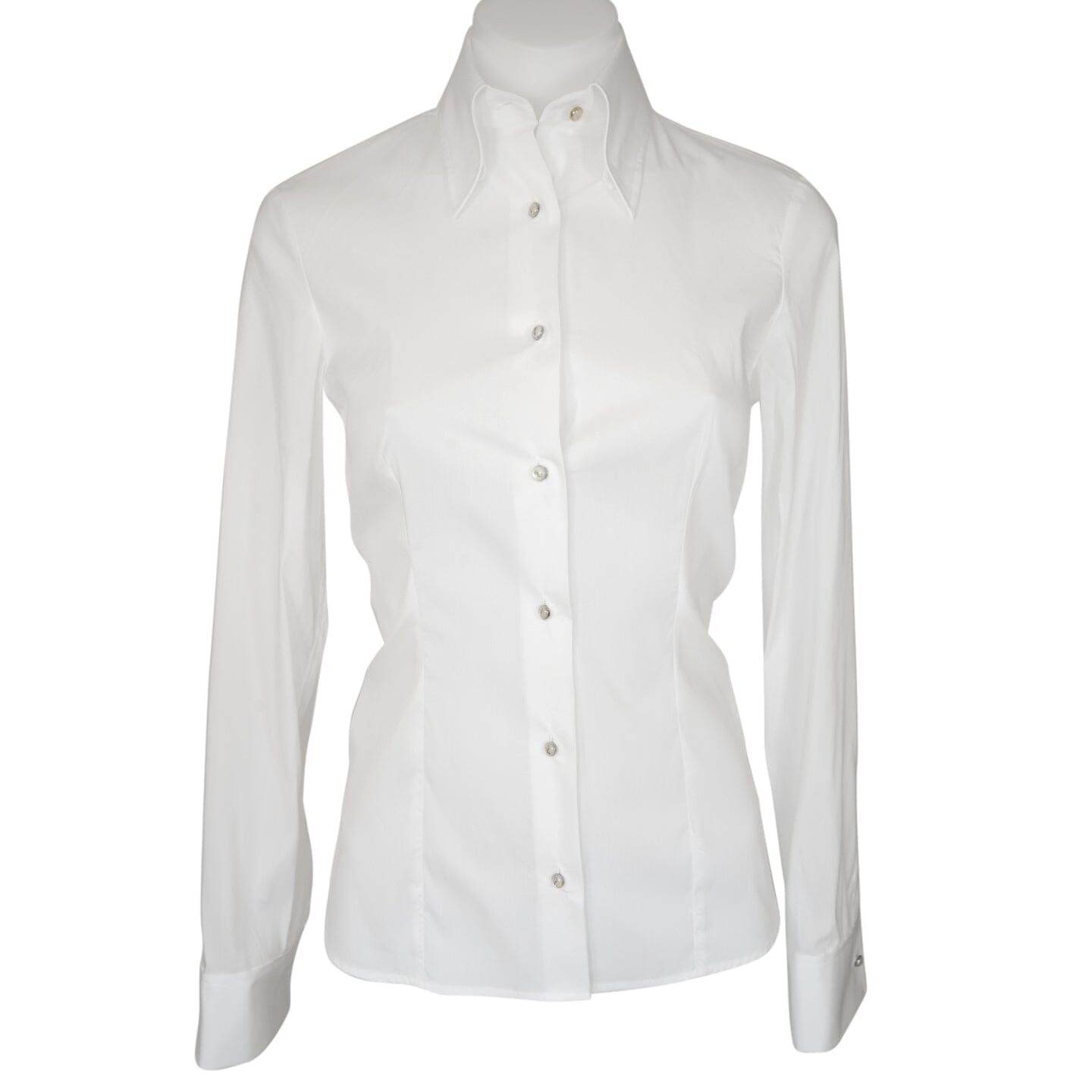 Farfalla Dress Shirt In Summer White-5