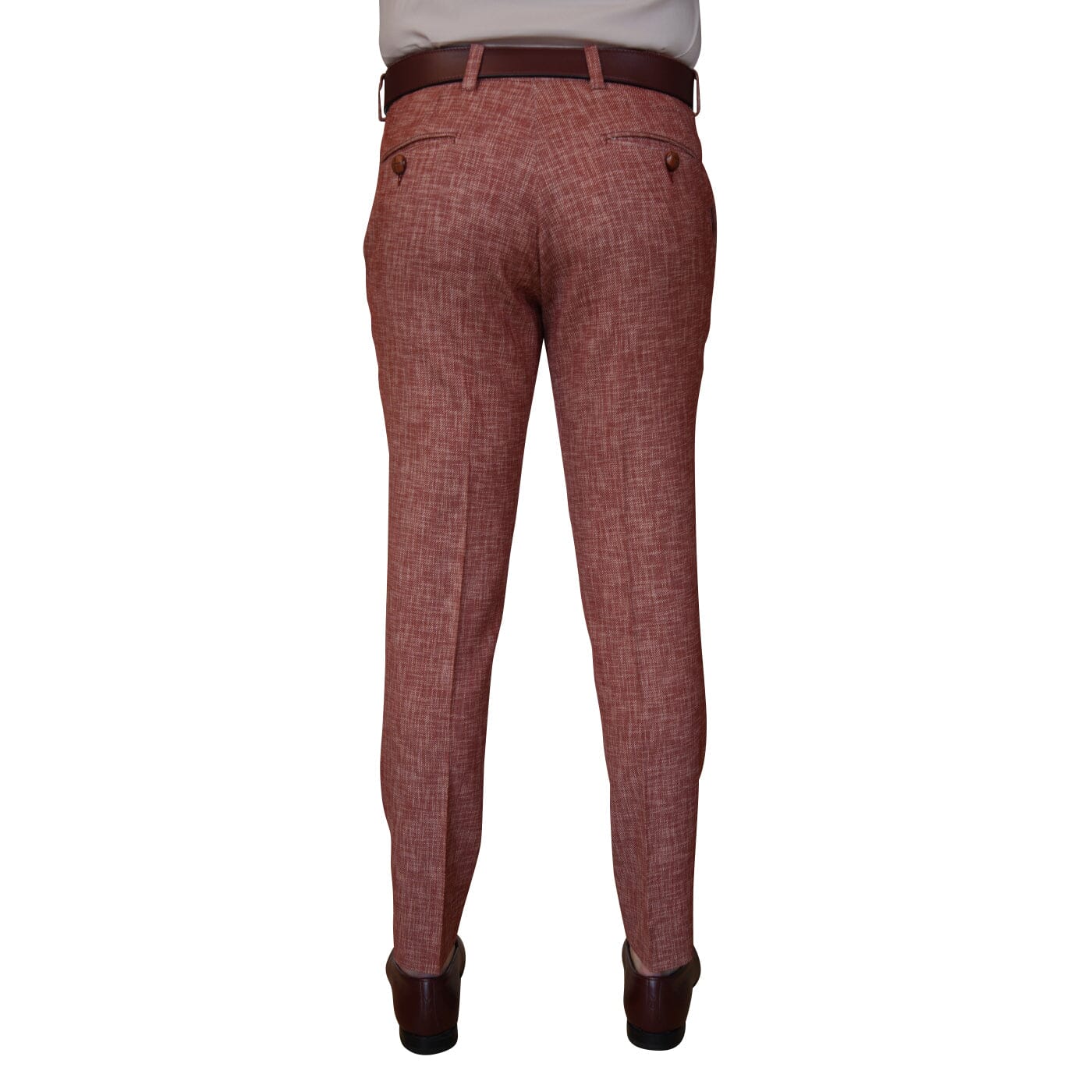 Currant Lino Tweed Trousers-4