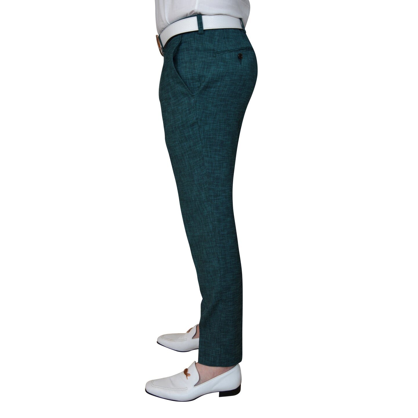 Evergreen Lino Tweed Trousers-3