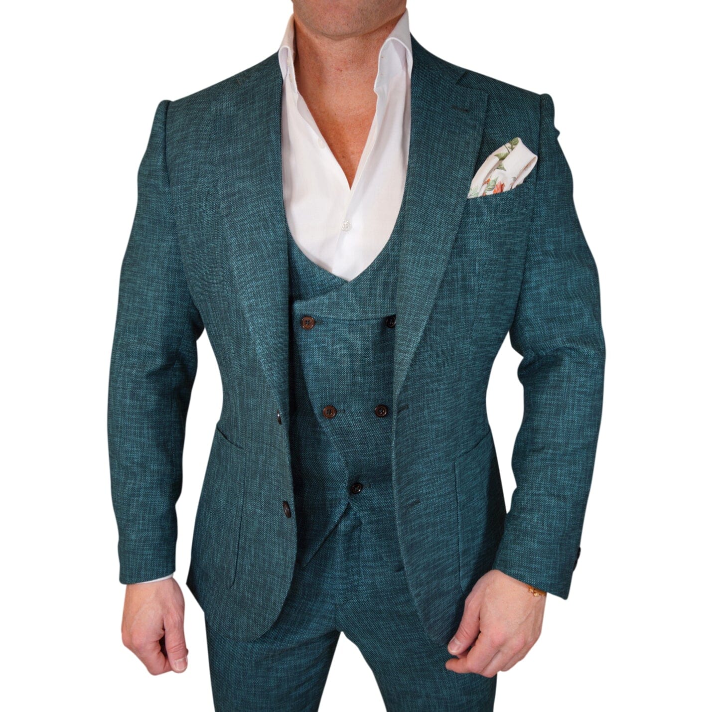 Evergreen Lino Tweed Jacket @ The Vault