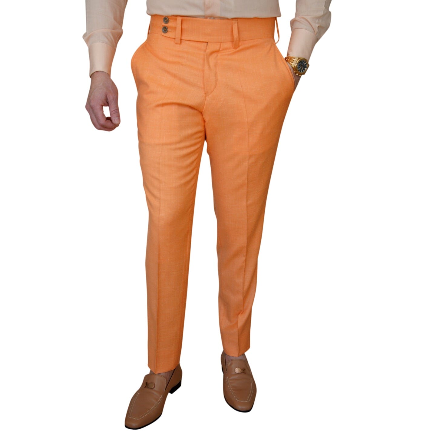 California Peach Hampton Trousers @ The Vault