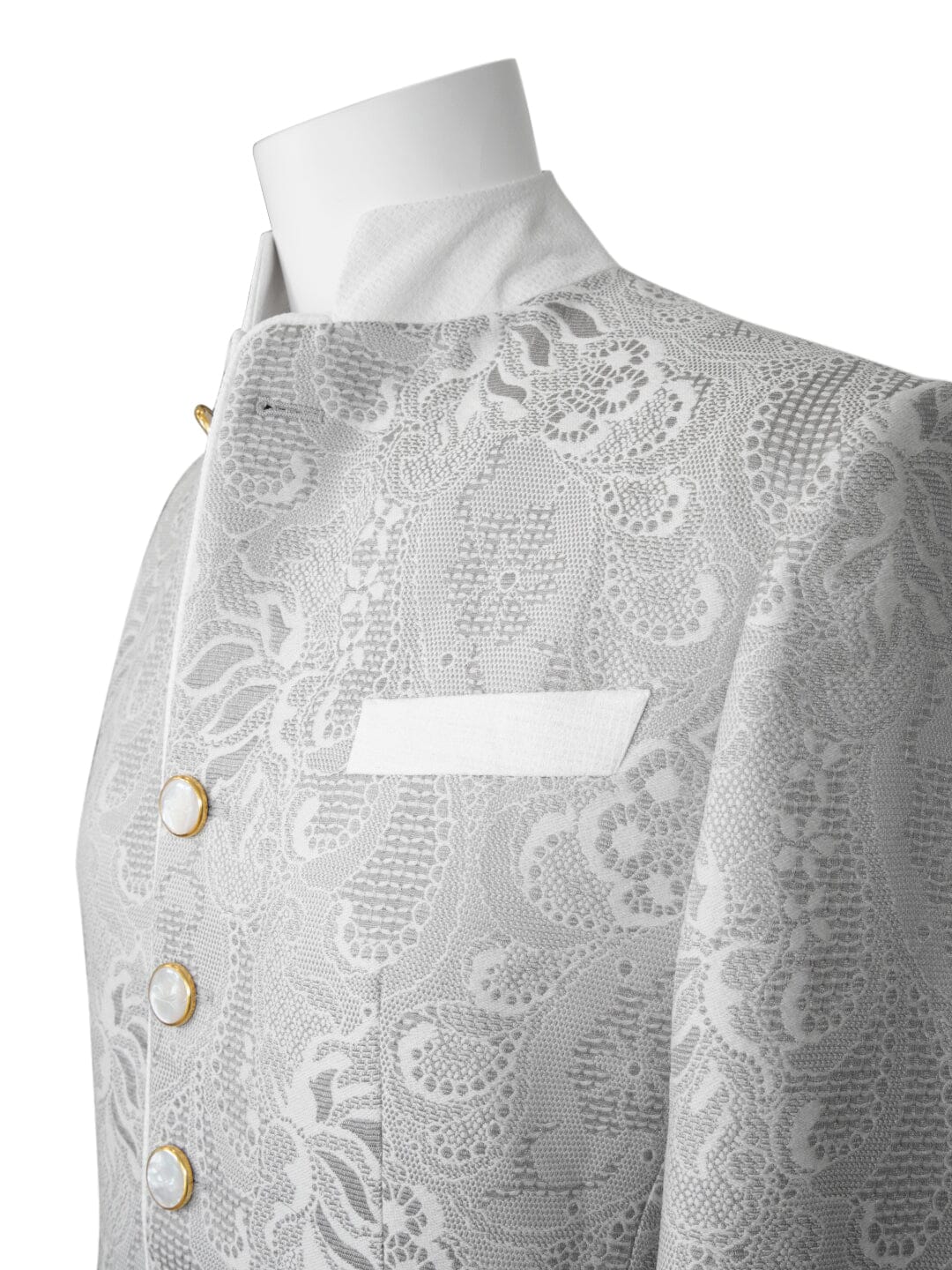 Grigio Damask Mandani Jacket-6