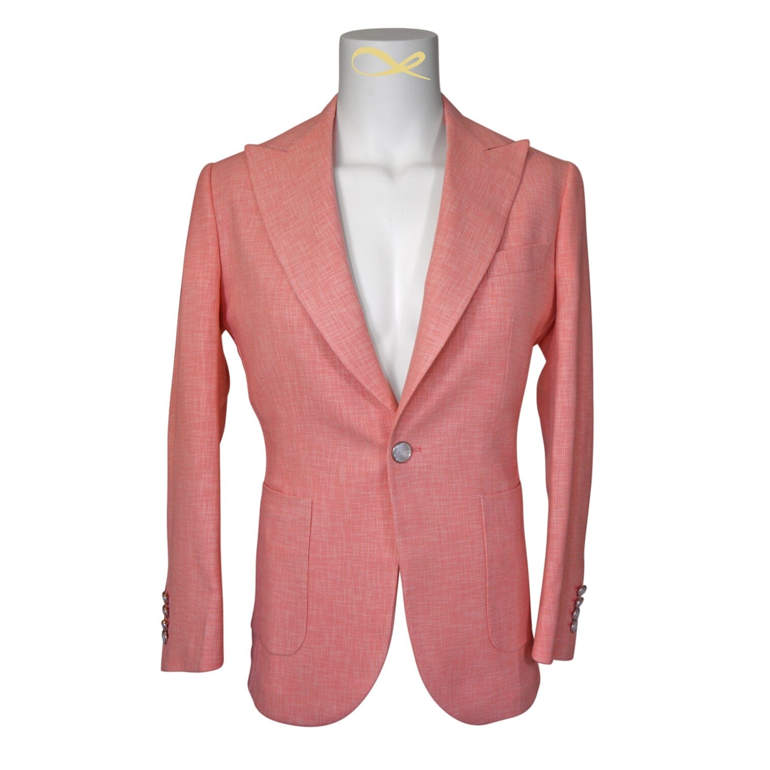 Dust Rosa Lino Tweed Jacket-4