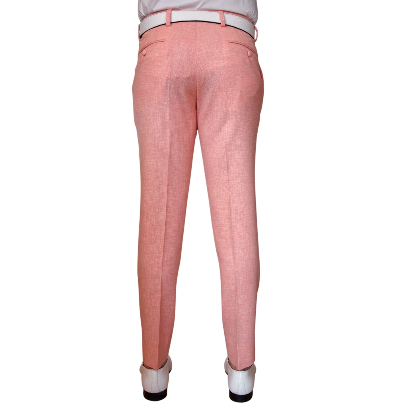 Dust Rosa Lino Tweed Trousers-4