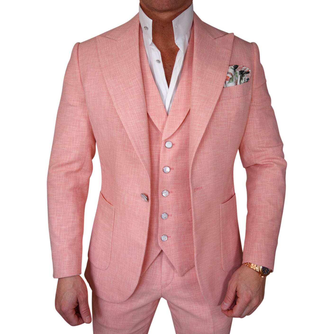Dust Rosa Lino Tweed Jacket-3