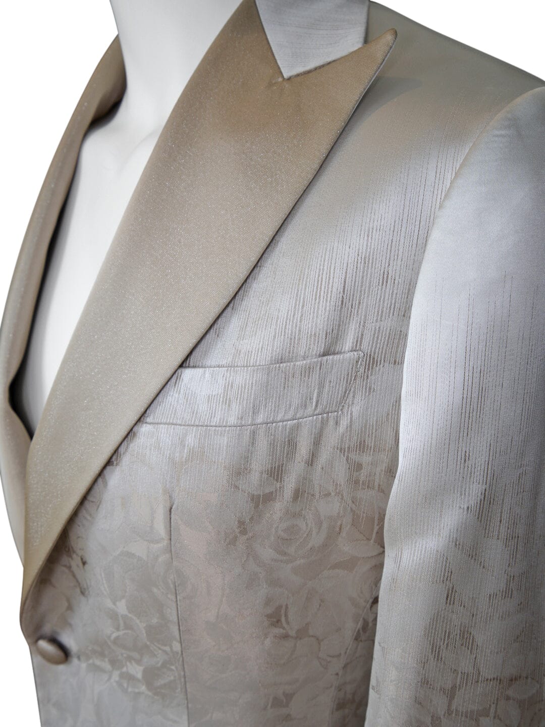 Champagne Sateen Ombre Jacket @ The Vault-5