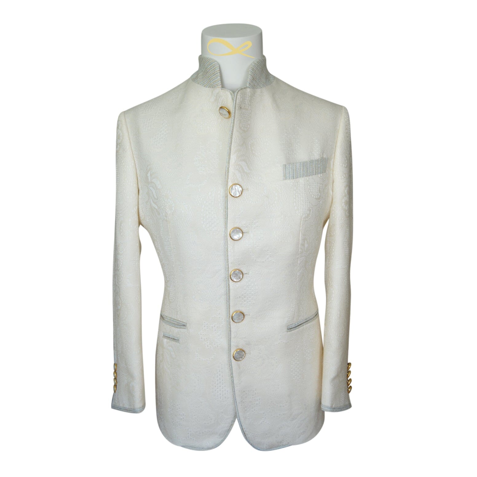 Latte Damask Mandani Jacket-4