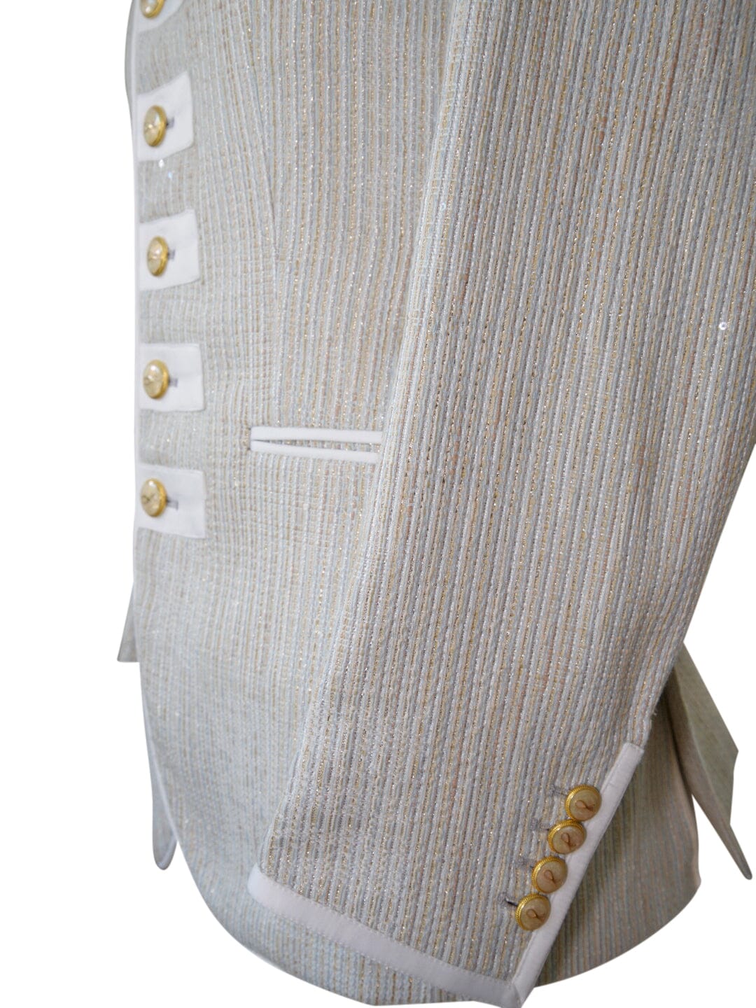 Oro Tweed Paillette Mandani Jacket-8