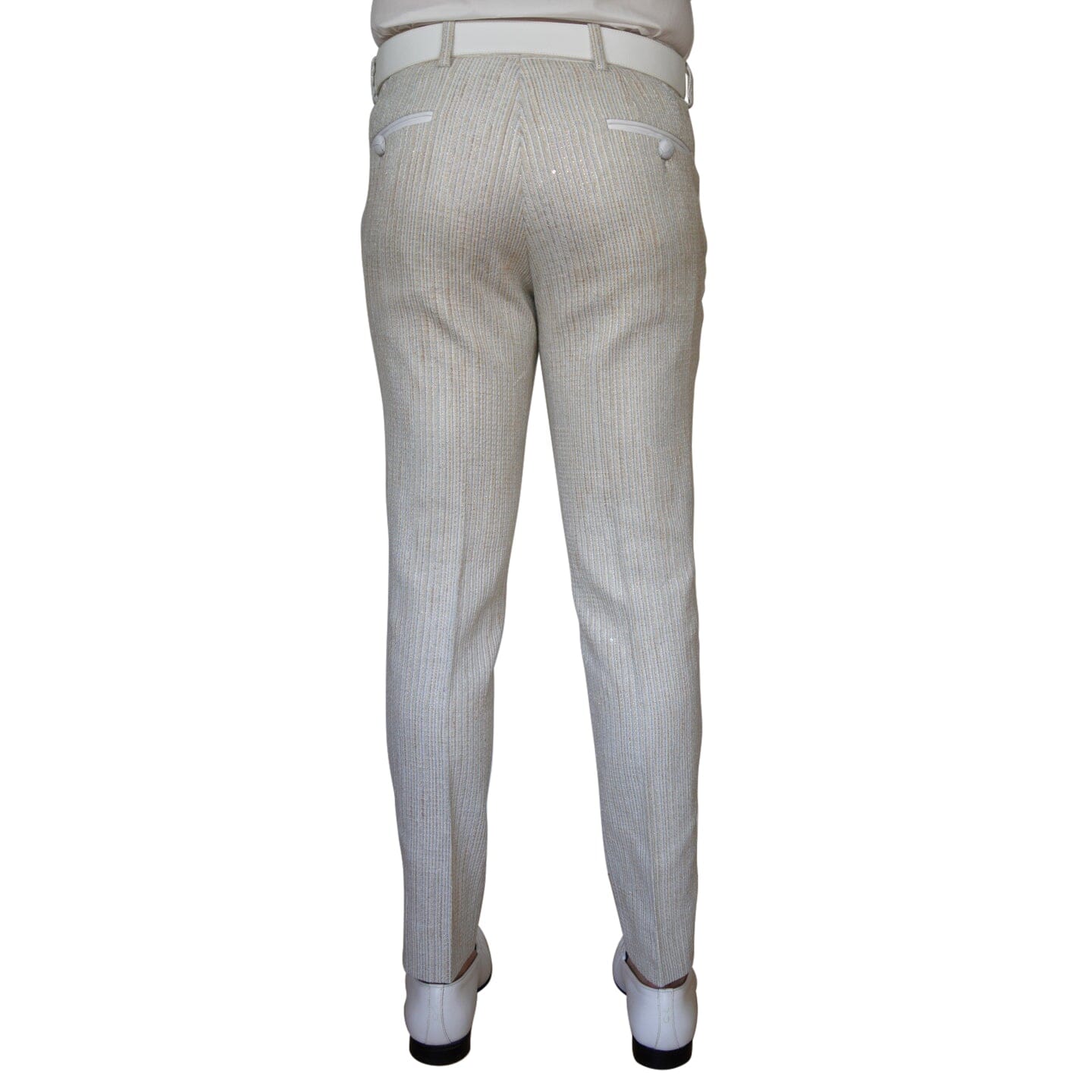 Oro Tweed Paillette Trousers-4