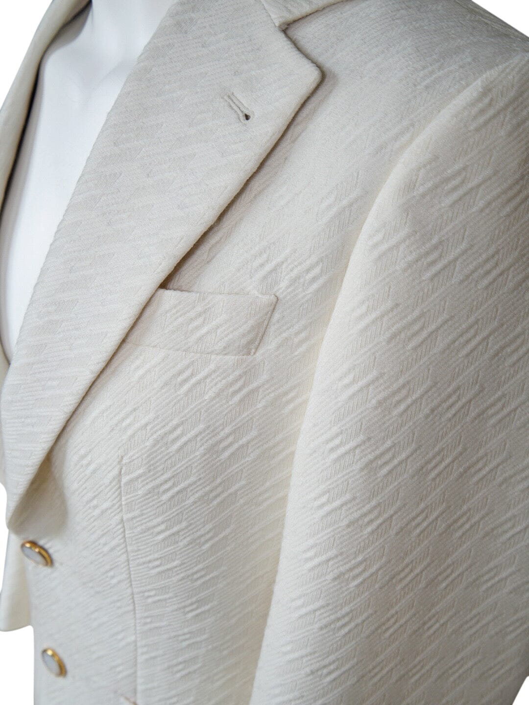 Vanilla Crema Houndstooth Jacket @ The Vault-6